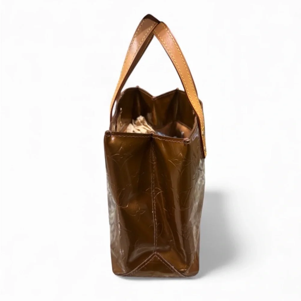 Louis Vuitton Hand Bag Reade PM Brown Vernis -Preowned - Picture 7 of 13